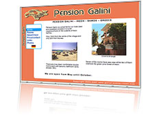 Pension in Ireon, Samos. On-line since 2004. Site is in German and English.